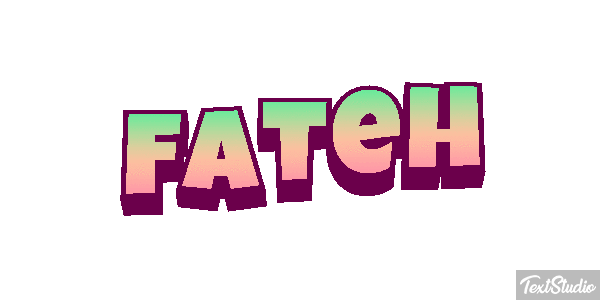 Fateh Effetto testo