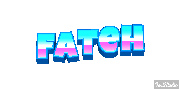 Fateh Effetto testo
