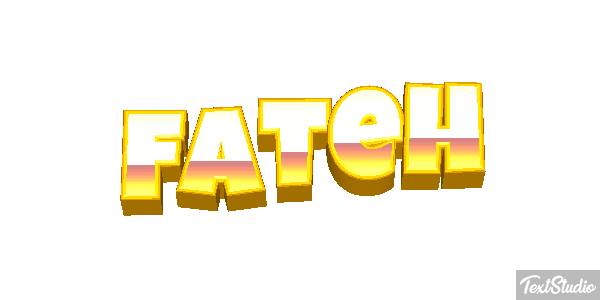 Fateh Effetto testo