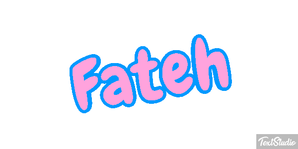 Fateh Effetto testo