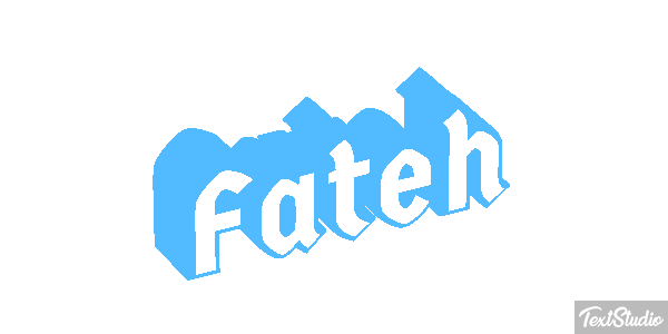Fateh Effetto testo