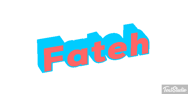 Fateh Effetto testo