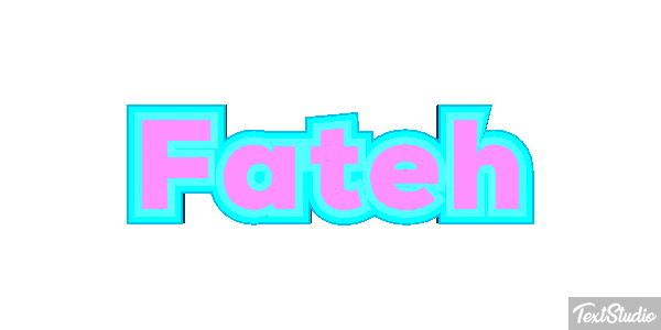 Fateh Effetto testo