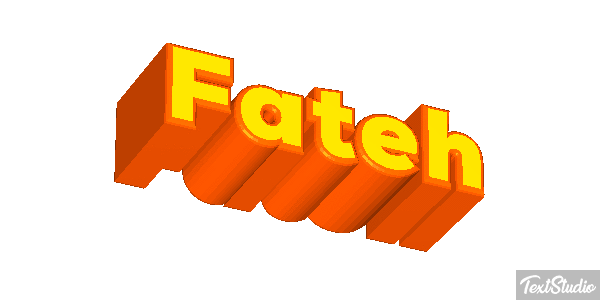 Fateh Effetto testo