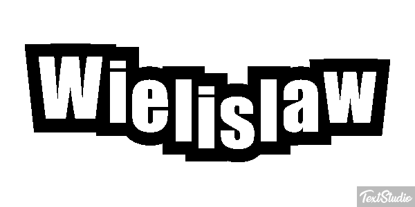Wielisław Efecto de texto