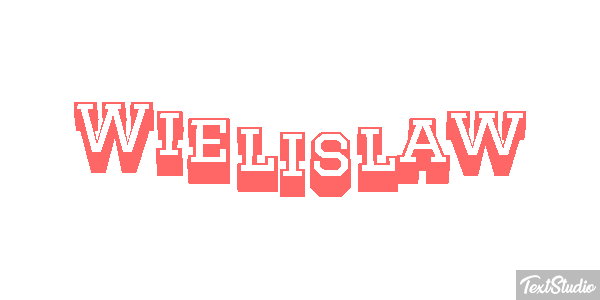 Wielisław Efecto de texto
