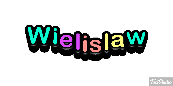 Wielisław Efecto de texto