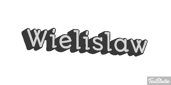 Wielisław Efecto de texto