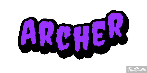 Archer Effet de texte