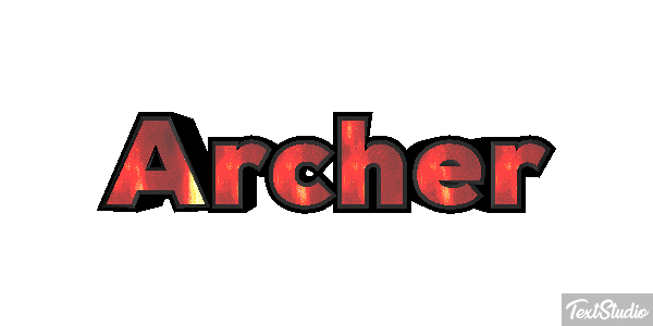 Archer Effet de texte