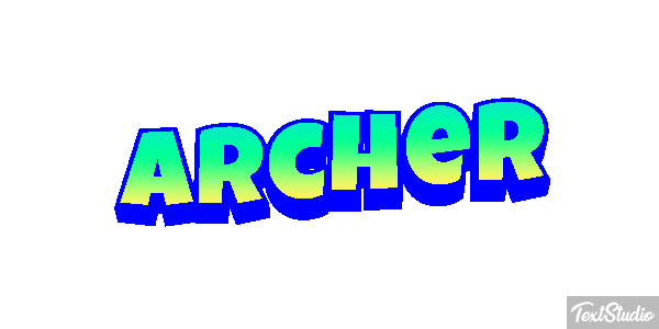 Archer Effet de texte