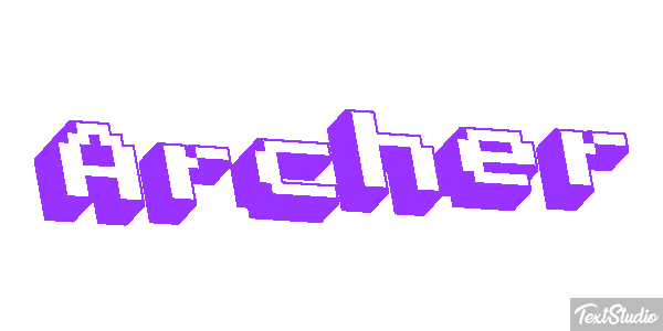 Archer Effet de texte