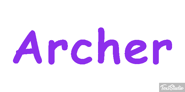 Archer Effet de texte