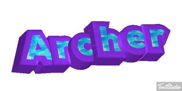 Archer Effet de texte