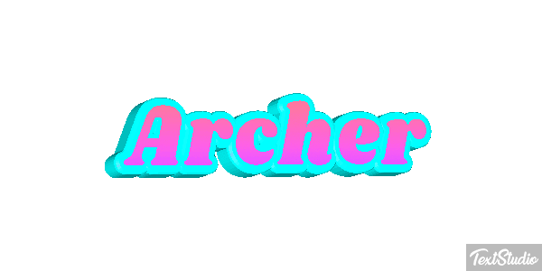 Archer Effet de texte