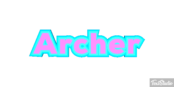 Archer Effet de texte