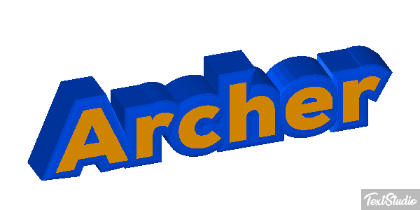 Archer Effet de texte