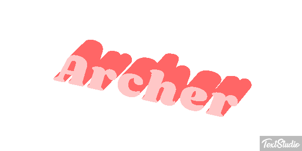 Archer Effet de texte