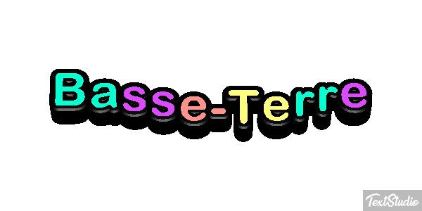 Basse-Terre Effet de texte