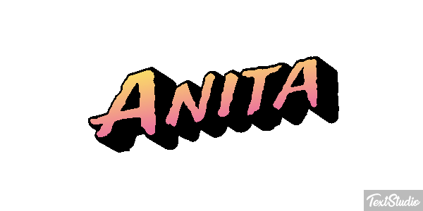 Anita Text effect