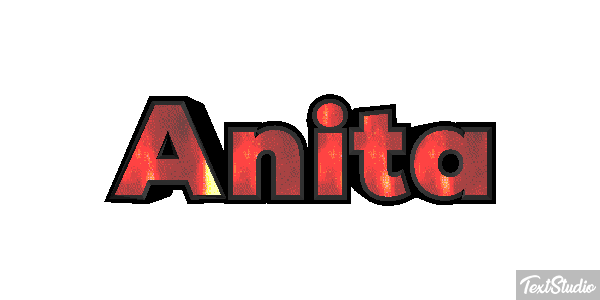 Anita Text effect