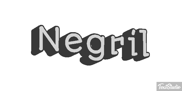 Negril Texteffekt