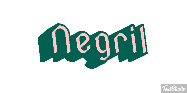 Negril Texteffekt
