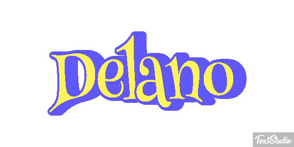 Delano Text effect