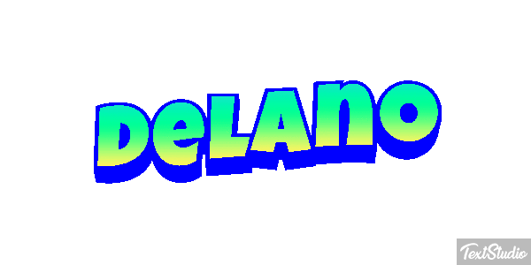 Delano Text effect