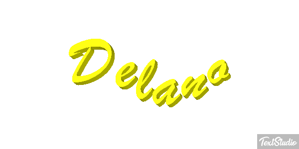 Delano Text effect
