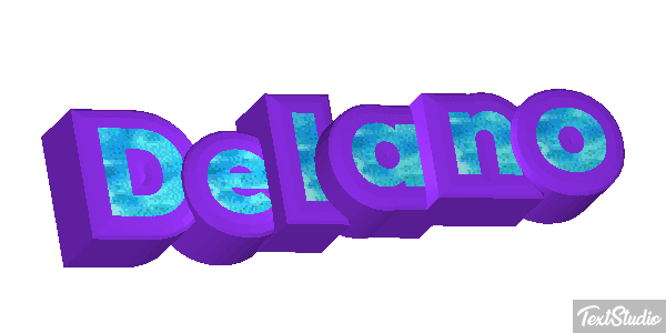 Delano Text effect