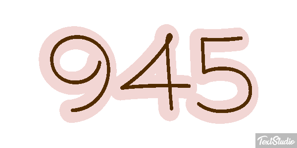 945 Effetto testo