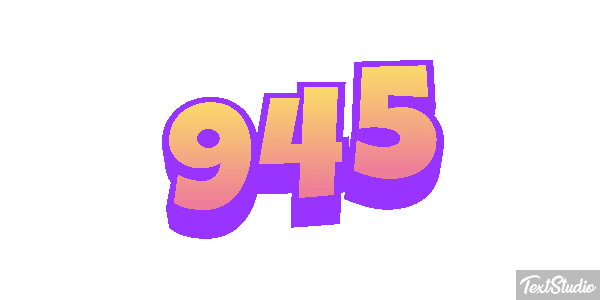 945 Effetto testo