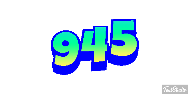 945 Effetto testo