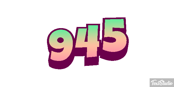 945 Effetto testo
