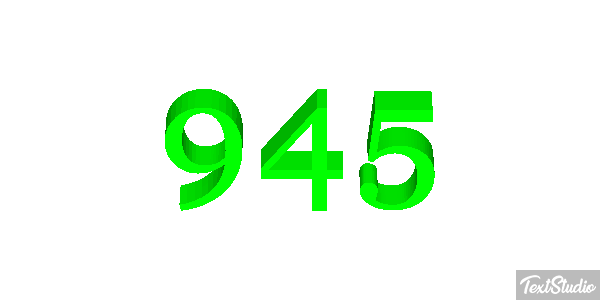 945 Effetto testo