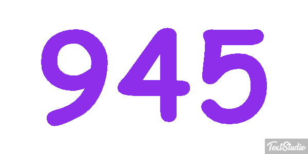 945 Effetto testo