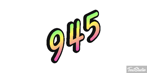 945 Effetto testo