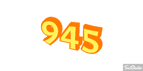945 Effetto testo
