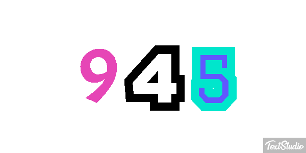 945 Effetto testo