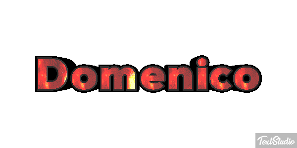Domenico Text effect