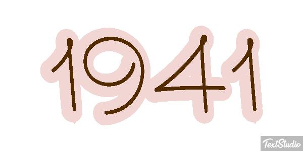 1941 Efeito do texto