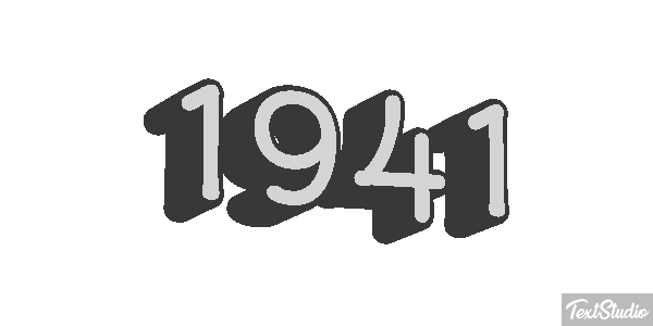 1941 Efeito do texto