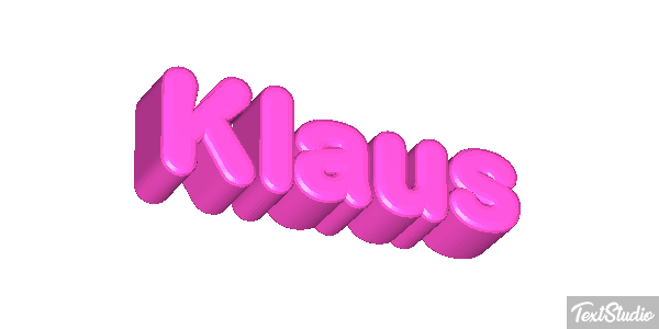 Klaus Текстовый эффект