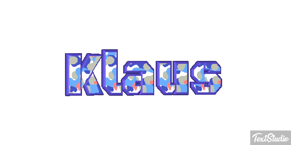 Klaus Текстовый эффект