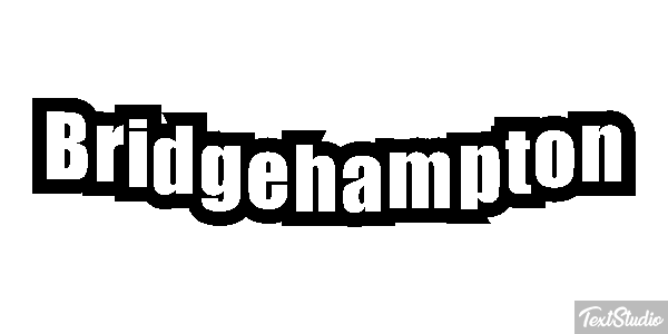 Bridgehampton テキスト効果