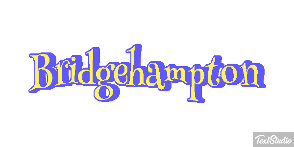 Bridgehampton テキスト効果