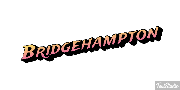 Bridgehampton テキスト効果