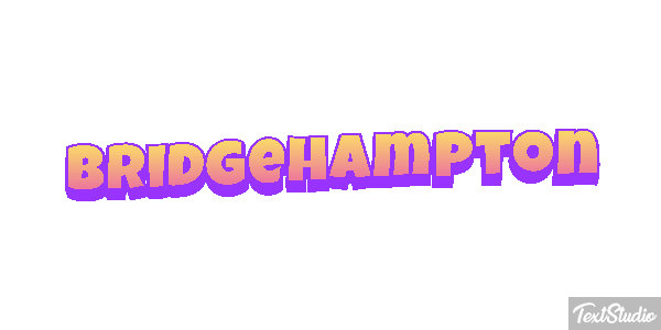 Bridgehampton テキスト効果