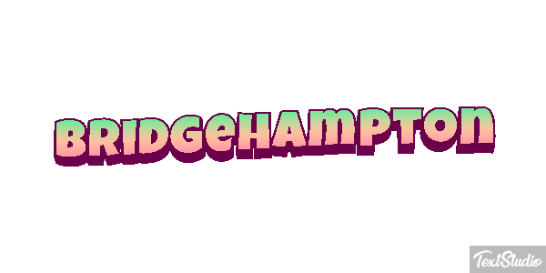 Bridgehampton テキスト効果
